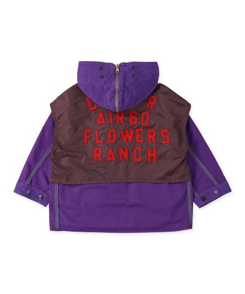 オックス ハンティング リバーシブル ジャケット FLOWER GO TO