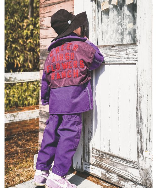 オックス ハンティング リバーシブル ジャケット FLOWER GO TO