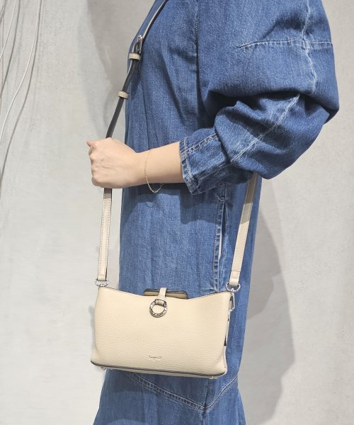 UNGRID bag(アングリッド　バッグ)/リング　両アオリポケット　ソフトシュリンクミニショルダーバッグ/img10