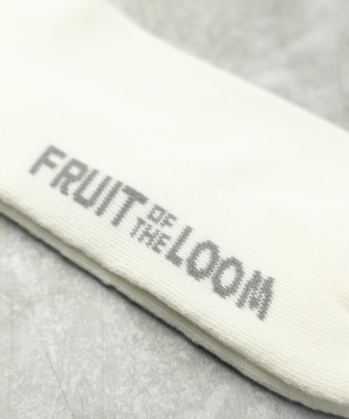 Nylaus(ナイラス)/FRUIT OF THE LOOM ラインロゴ ハーフパイル フルレングスソックス 3P/img05