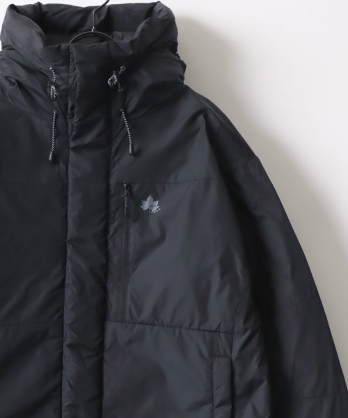 LAZAR(ラザル)/【Lazar】LOGOS/ロゴス Fiber Down Jacket Parka/撥水 中綿 ファイバーダウンジャケットパーカー/アウター /img18