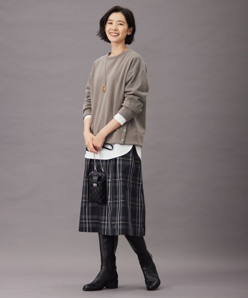 J.PRESS LADIES（LARGE SIZE）(J．プレス　レディス（大きいサイズ）)/【WEB限定カラーあり】ボアジャージー カットソー/img04