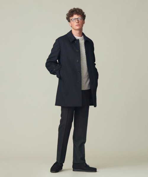 J.PRESS MENS(J．プレス　メンズ)/【Cash Lamb's Wool】ケーブルクルーネック ニット/img04