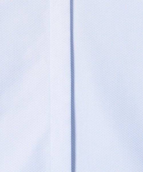 ハイカウントピケ ブザムシャツワンピース 