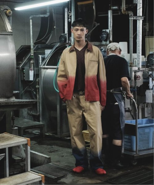 【Poggy × Paris Saint－Germain】PSG PLJ GRADATION DYED WORK JK 人気・おすすめ｜省スペース設計・旅行向けにおすすめ 公式 プライバシー配送 今だけ特典付き
