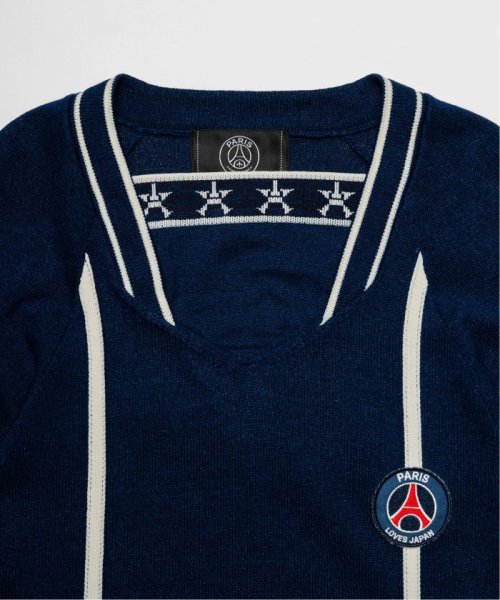 Paris Saint-Germain(Paris SaintGermain)/【Poggy × Paris Saint－Germain】PSG PLJ INDIGO DYED SWEATER/img03