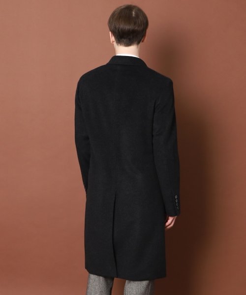 ウールカシミヤ チェスターコート 