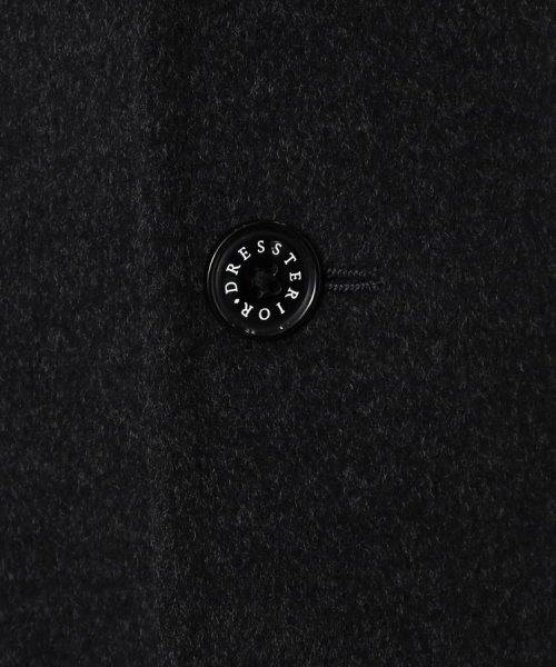 ウールカシミヤ チェスターコート 