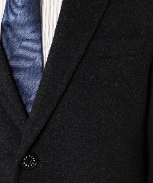 ウールカシミヤ チェスターコート 