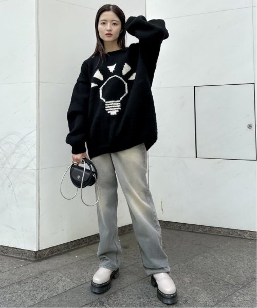 JOINT WORKS(ジョイントワークス)/【MacMahon.K.M / マクマホンニッティングミルズ】別注 Crew Neck Knit－Lamp/img17