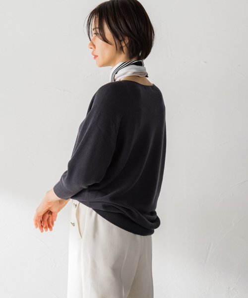 LAUTREAMONT(ロートレアモン)/【洗えるニット】ECOCUWOOLドルマンニットプルオーバー≪シワになりにくい≫≪WEB別注サイズあり≫/img15