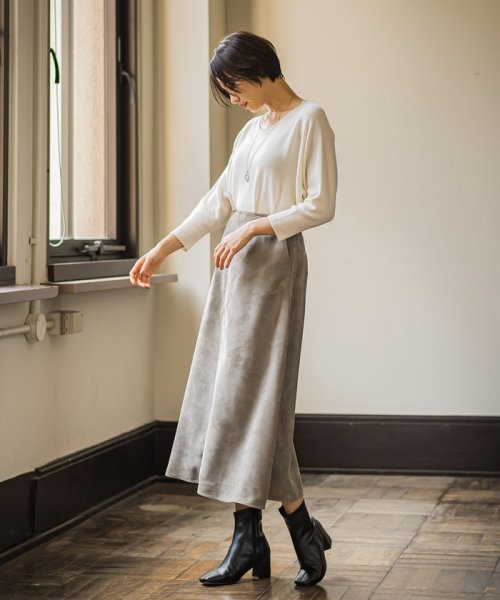 LAUTREAMONT(ロートレアモン)/【洗えるニット】ECOCUWOOLドルマンニットプルオーバー≪シワになりにくい≫≪WEB別注サイズあり≫/img24