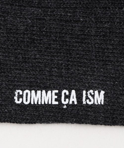 COMME CA ISM MENS(コムサイズム（メンズ）)/メランジ ライン リブソックス/img03