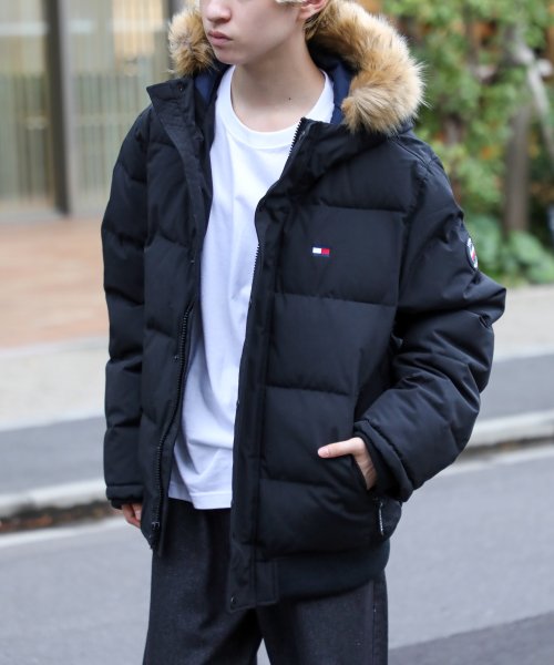 【TOMMY HILFIGER / トミーヒルフィガー】ファー付き 中綿 フード ダウン 159AP863 中綿 フード HILFIGER トミーヒルフィガー】ファー付き 159AP863 ダウン / 【TOMMY L1428880564(10890円)