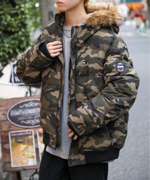 【TOMMY HILFIGER / トミーヒルフィガー】ファー付き 中綿 フード ダウン 159AP863 中綿 フード HILFIGER トミーヒルフィガー】ファー付き 159AP863 ダウン / 【TOMMY L1428880564(10890円)