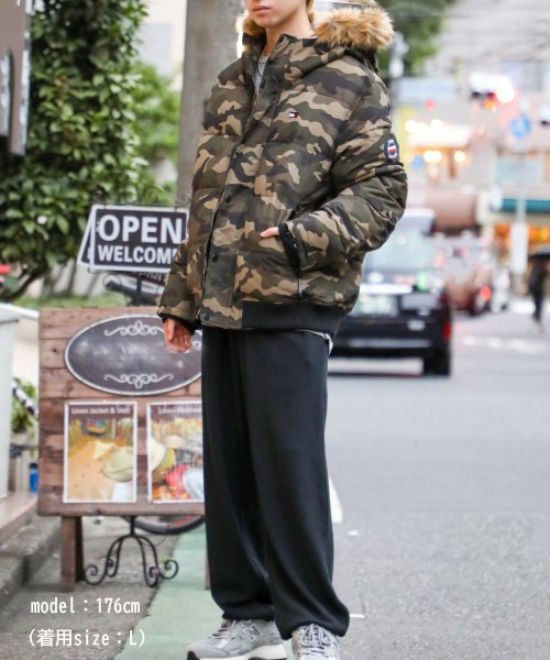 【TOMMY HILFIGER / トミーヒルフィガー】ファー付き 中綿 フード ダウン 159AP863 中綿 フード HILFIGER トミーヒルフィガー】ファー付き 159AP863 ダウン / 【TOMMY L1428880564(10890円)