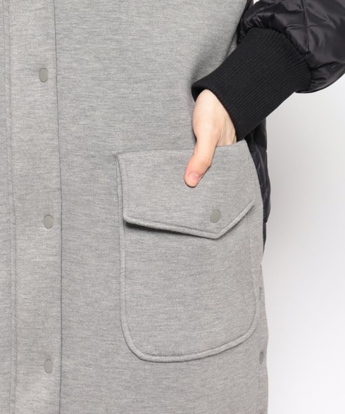 【ＮＵＳ】ダンボールニット＊キルトダウン 