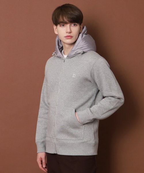 【MonoMax11月号掲載】ダウンフード ハイブリッドパーカ 