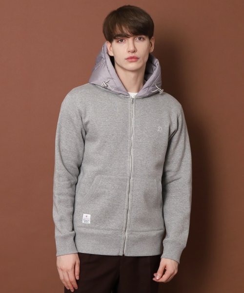 【MonoMax11月号掲載】ダウンフード ハイブリッドパーカ 