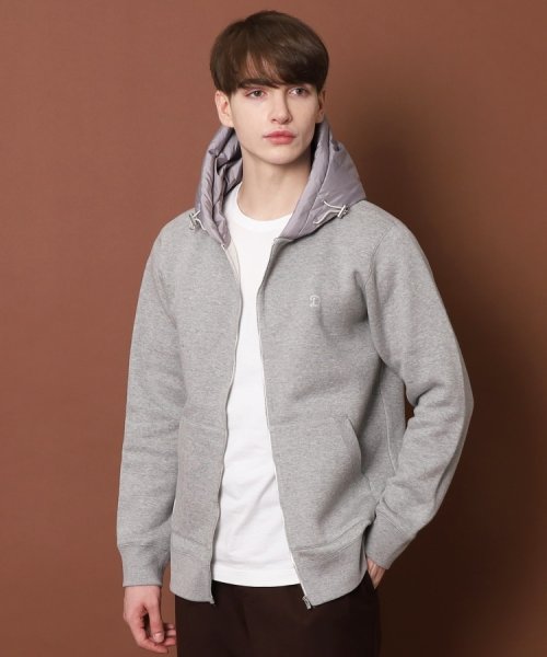 【MonoMax11月号掲載】ダウンフード ハイブリッドパーカ 