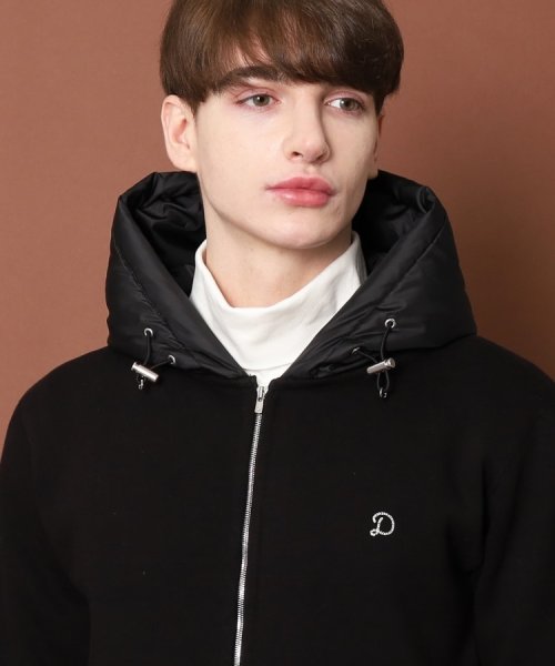 【MonoMax11月号掲載】ダウンフード ハイブリッドパーカ 