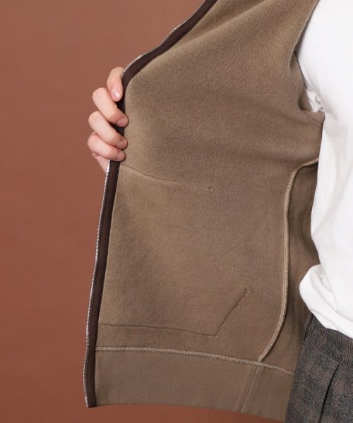 【MonoMax11月号掲載】ダウンフード ハイブリッドパーカ 