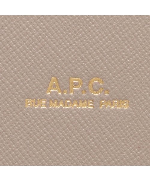 A.P.C.(アーペーセー)/アーペーセー ショルダーバッグ ハーフムーン グレー レディース APC F61048 PXBJQ LAK/img08