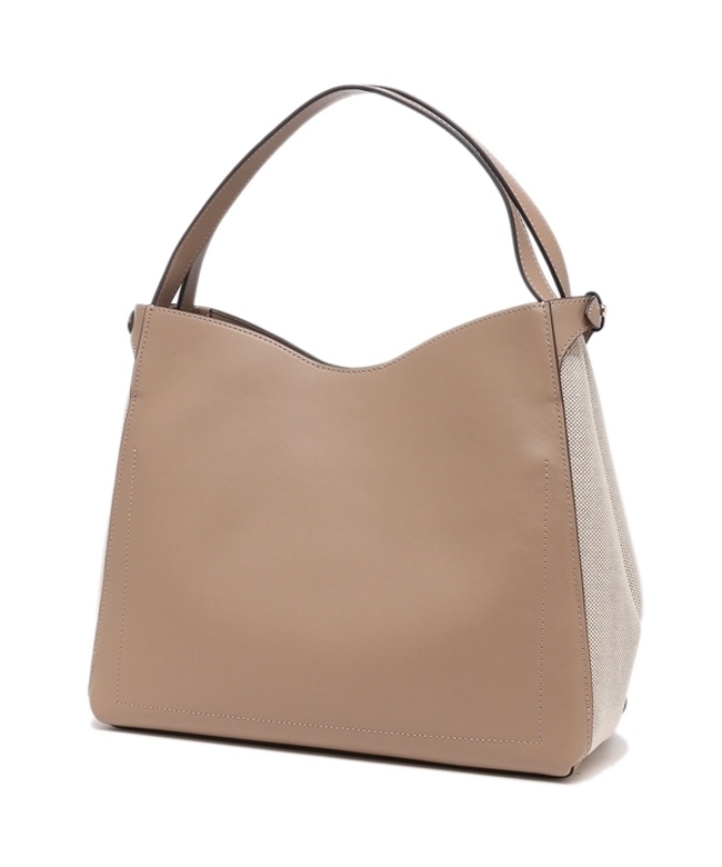 フルラ FURLA トートバッグ プリムラ レザー グレー 美品 バッグ