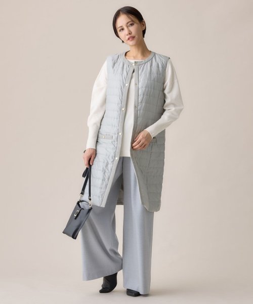 【洗える】ライトダウン ジレ 