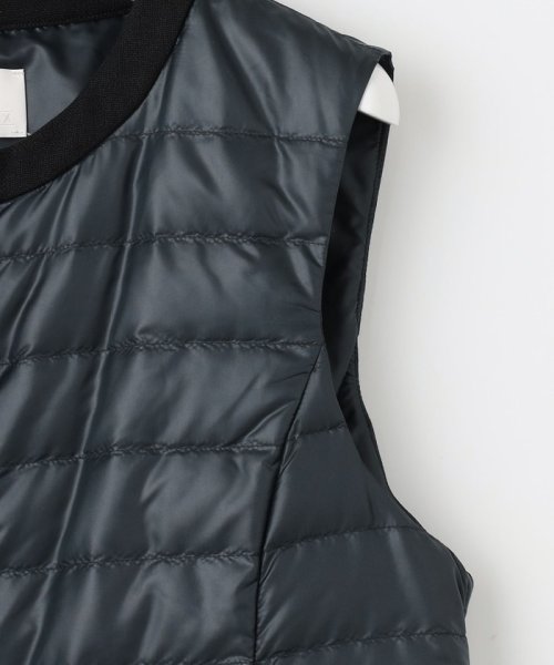 【洗える】ライトダウン ジレ 