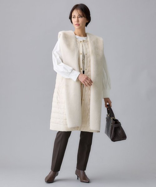 【洗える】ライトダウン ジレ アウター ダウン・中綿 D1383326894(10505円)