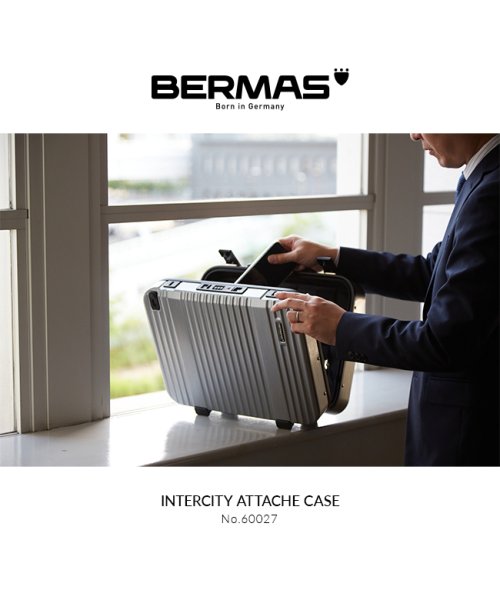 BERMAS(バーマス)/バーマス インターシティ アタッシュケース B4 軽量 ポリカーボネート+ABS ダイヤルロック BERMAS 60027/img02