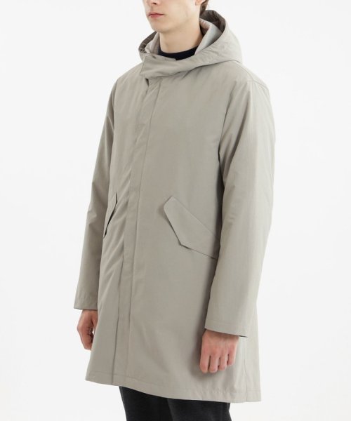 高密度マットタフタ 3WAYモッズコート with TAION 