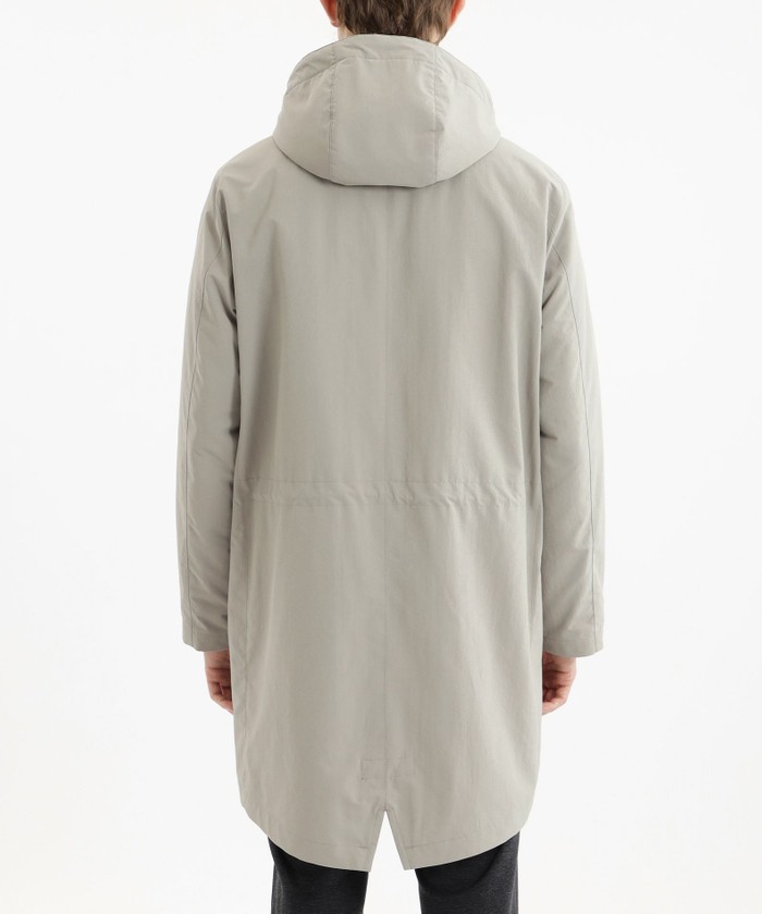 高密度マットタフタ 3WAYモッズコート with TAION(505395918)｜HANKYU