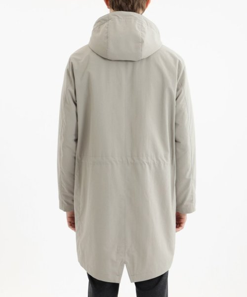 高密度マットタフタ 3WAYモッズコート with TAION 