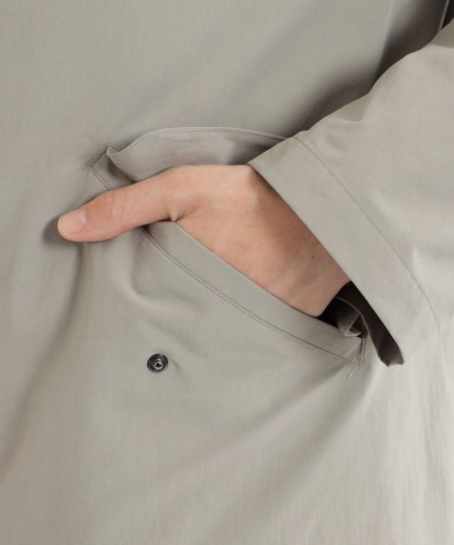 高密度マットタフタ 3WAYモッズコート with TAION 