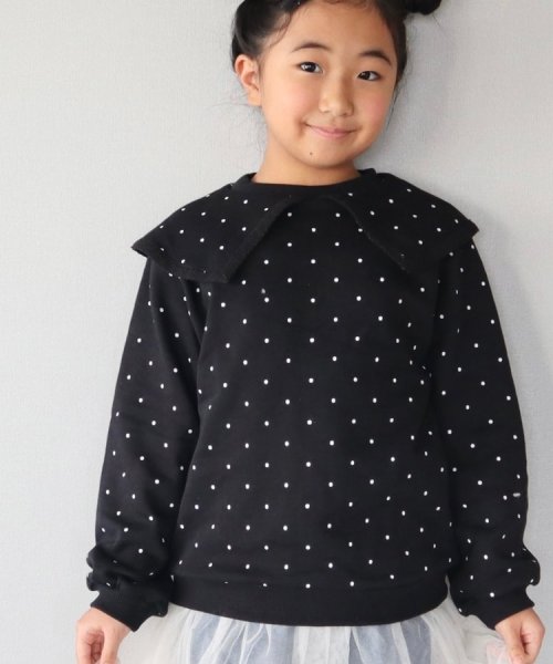 SHOO・LA・RUE(Kids) (シューラルーキッズ)/【110－140cm】衿レース使いスウェット/img08