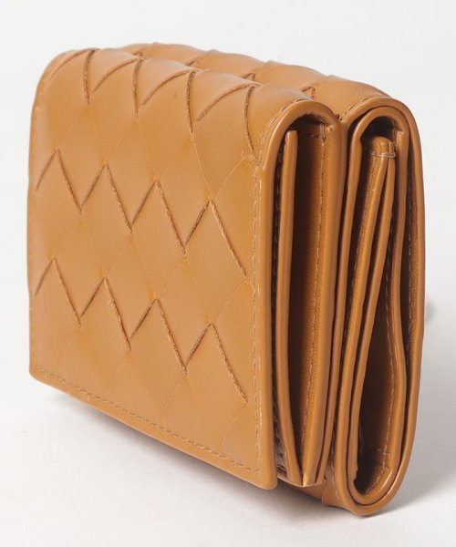 ボッテガ・ヴェネタ 609285VCRA1 3つ折りミニ財布 小銭入れ付 コンパクト 