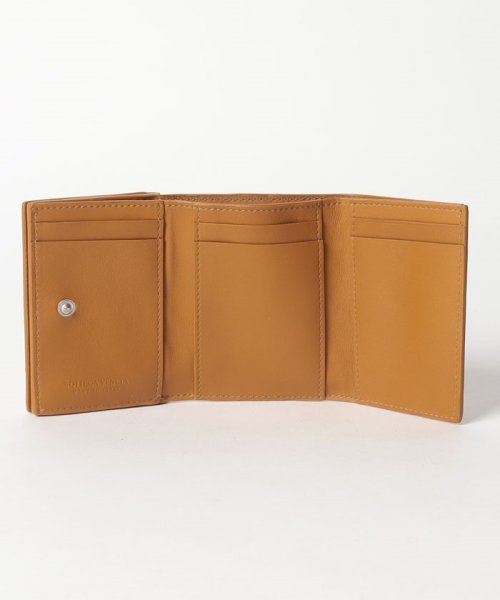 ボッテガ・ヴェネタ 609285VCRA1 3つ折りミニ財布 小銭入れ付 コンパクト 