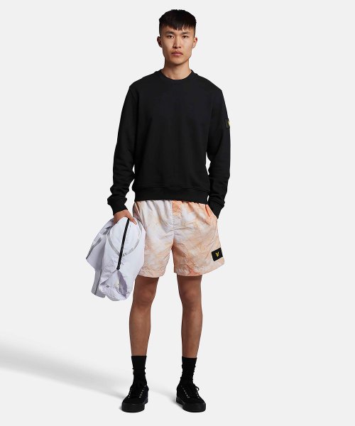 【LYLE&SCOTT】ライル＆スコットオーガニックコットンクルートレーナー 