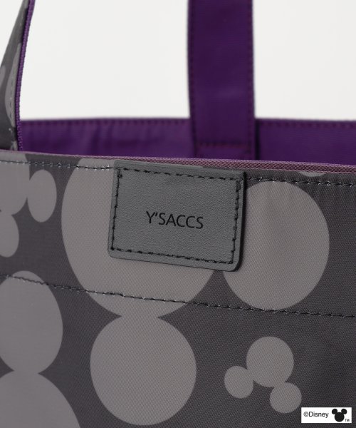 Y'SACCS(イザック)/【Disney Collection】シルエットプリントトートバッグ　Lサイズ/img18