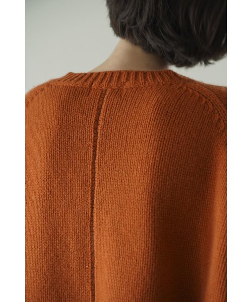 CLANE(クラネ)/OVER V NECK KNIT TOPS/img24