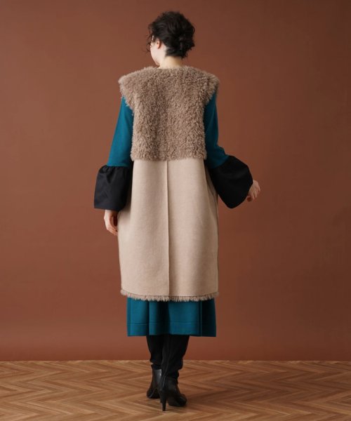 リバーシブル切替ロングジレ 