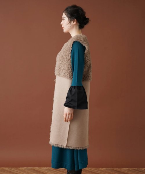 リバーシブル切替ロングジレ 