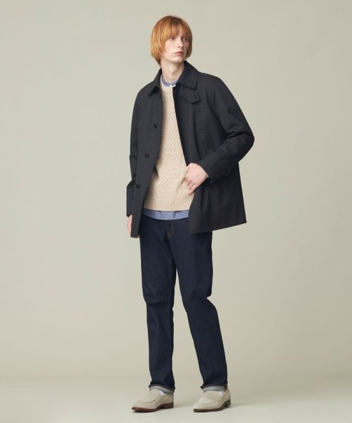 J.PRESS MENS(J．プレス　メンズ)/【Cash Lamb's Wool】ケーブルクルーネック ニット/img15