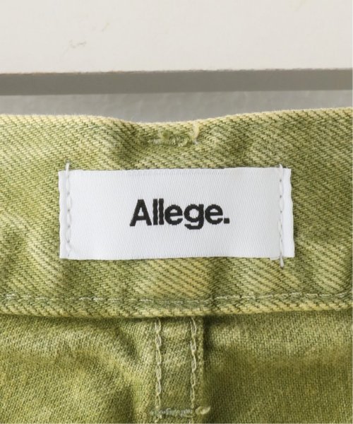 PULP(パルプ)/【ALLEGE / アレッジ】PRODUCT DYE SEMI FLARE DENIM/img16