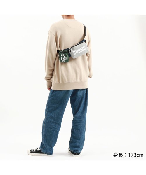 CHUMS(チャムス)/チャムス ボディバッグ キッズ ウエストバッグ CHUMS ポーチ ブランド 3 Pouch Body Bag Sweat Nylon CH60－3457/img02