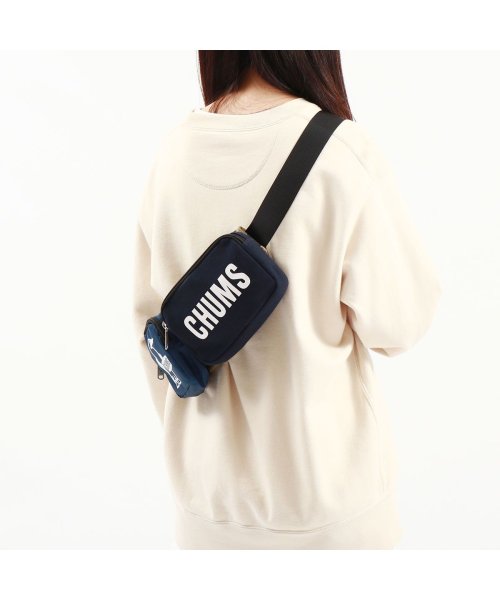 CHUMS(チャムス)/チャムス ボディバッグ キッズ ウエストバッグ CHUMS ポーチ ブランド 3 Pouch Body Bag Sweat Nylon CH60－3457/img03