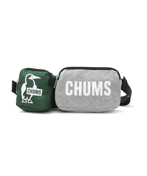 CHUMS(チャムス)/チャムス ボディバッグ キッズ ウエストバッグ CHUMS ポーチ ブランド 3 Pouch Body Bag Sweat Nylon CH60－3457/img09