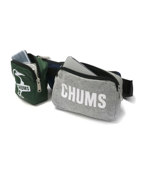 CHUMS(チャムス)/チャムス ボディバッグ キッズ ウエストバッグ CHUMS ポーチ ブランド 3 Pouch Body Bag Sweat Nylon CH60－3457/img14